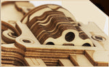 3D DIY Precision Cut Wooden Puzzle Toy