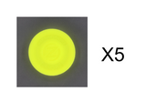 Zip Chip Throwing Disc  5 Piece