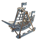 3D DIY Wooden Pirate Ship