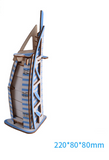 3D DIY Wooden Skyscraper Puzzle