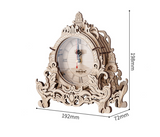 3D DIY Wooden Clock Puzzle