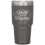 Count Your Blessings 30oz Vacuum Tumbler