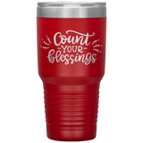Count Your Blessings 30oz Vacuum Tumbler