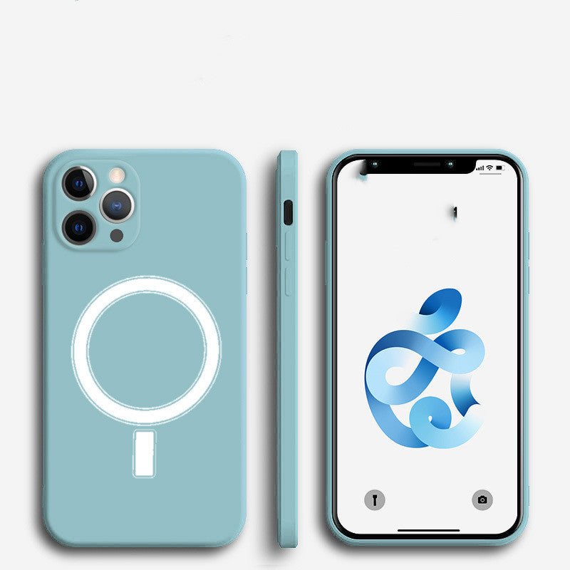 MagSafe Chargeable Magnetic Liquid Silicone iPhone Case – Mercantile Miner MagSafe Chargeable Magnetic Liquid Silicone iPhone Case – Mercantile Miner