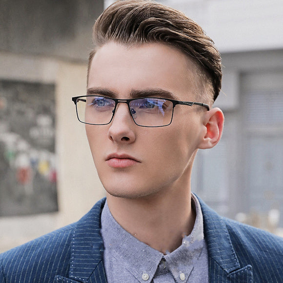 Men's Business Anti Blue Light Reading Glasses