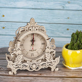 3D DIY Wooden Clock Puzzle