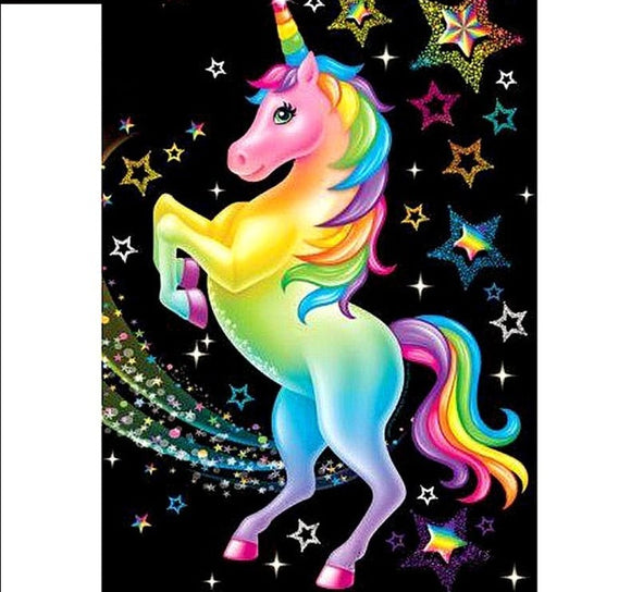 FREE - Rainbow Unicorn 5D DIY Diamond Painting