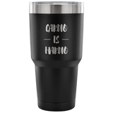 Cardio Is Hardio 30 oz Tumbler - Black