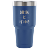 Cardio Is Hardio 30 oz Tumbler - Blue