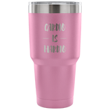 Cardio Is Hardio 30 oz Tumbler - Pink