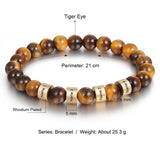 Engraved Beaded Bracelet
