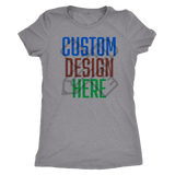 Next Level Womens Tri-Blend Custom T-Shirt