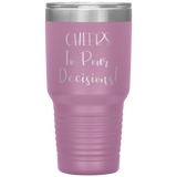 Cheers! 30oz Tumbler - Pink