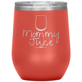 Mommy Juice Wine Tumbler Hot Orange