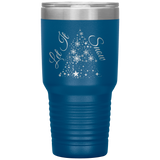 Let It Snow 30 oz Vacuum Tumbler