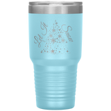 Let It Snow 30 oz Vacuum Tumbler