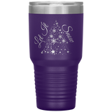 Let It Snow 30 oz Vacuum Tumbler