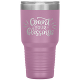 Count Your Blessings 30oz Vacuum Tumbler