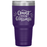 Count Your Blessings 30oz Vacuum Tumbler