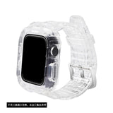 Transparent Silicone Case+Strap For Apple Watch