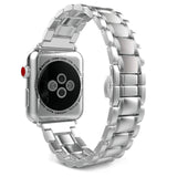 Luxury Inlayed Stainless Steel Strap For Apple Watch