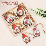 Wooden Holiday Ornament Sets