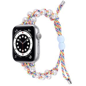 Adjustable Nylon Friendship Strap for Apple Watch