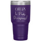 Cheers! 30oz Tumbler - Purple