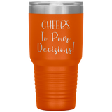 Cheers! 30oz Tumbler - Orange