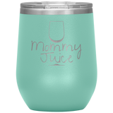 Mommy Juice Wine Tumbler Seafoam