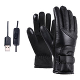 Winter Electric Heated Windproof Gloves