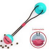 Small Dogs Silicon Suction Cup Tug Ball