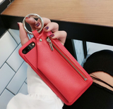 Leather Wallet iPhone Case & Keyring