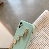 Light Cyan Bracelet iPhone Case