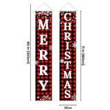 Assorted Hanging Tall Holiday Banners
