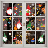 27Pcs Christmas Window Stickers