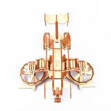 3D DIY Wooden Helicopter Puzzle