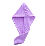 Magic Microfiber Hair Fast Drying Towel Lavender 