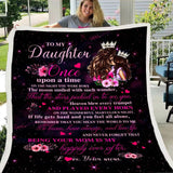 Letter To Family Digital Printed Blanket