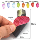Super Reflective Holiday Lights Car Magnets