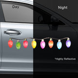 Super Reflective Holiday Lights Car Magnets