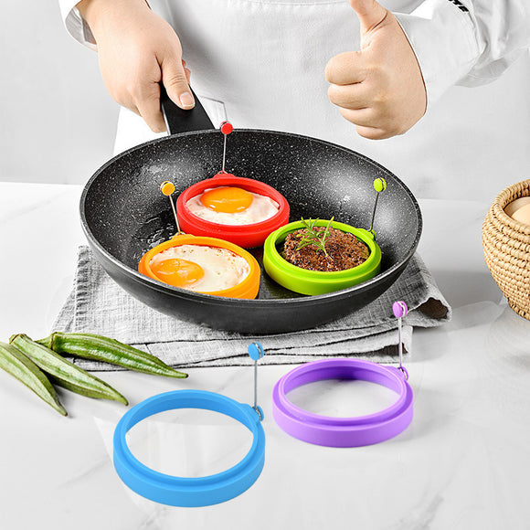 Silicone Egg Ring With Handle