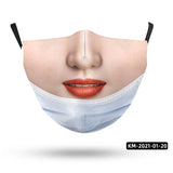 Funny Face Mask