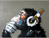 DJ Chimpanzee Paint By Number Oil Painting