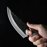 Hand Forged Boning Knife - Black
