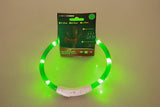 Flashing USB Rechargeable Pet Safety Collar