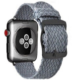 Soft Nylon Replacement Band For Apple Watch Series 1-6 Gray