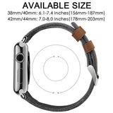 Canvas & Leather Band For Apple Watch