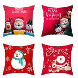 Red Holiday Cushion Covers