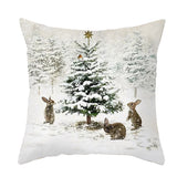 Woodland Animal Cushion Cover